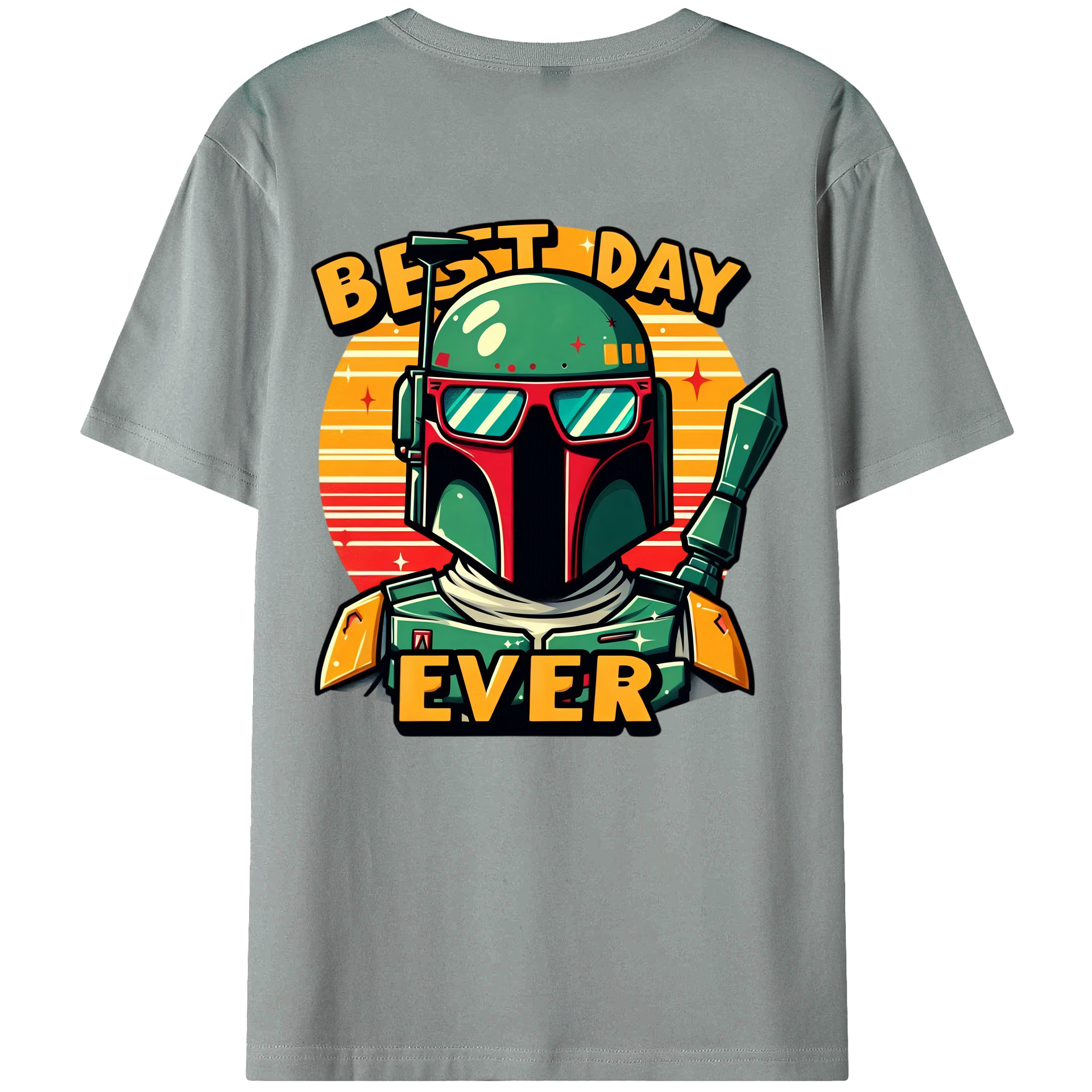 （画像用） スター・ウォーズ Star Wars 綿100％ メンズ半袖Tシャツ（バックプリント） 通気性